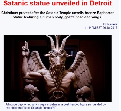 satanic baphomet
