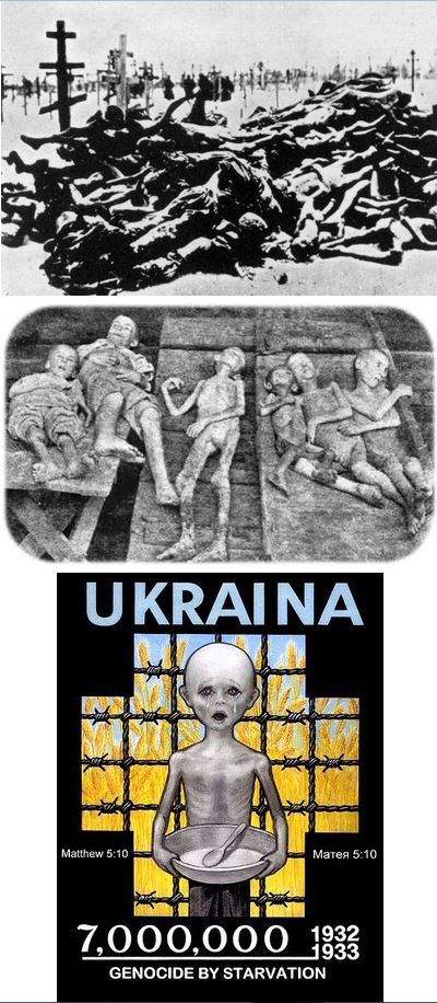 Capture Ukraine 3 pics Holdomor Starvation