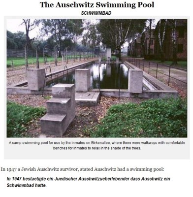 Auschwitz swimming pool