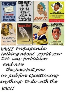 WW2 Talk forbidden