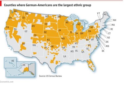German American ethnic US groups