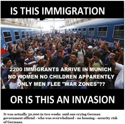 Immigrant Invasion in Munich