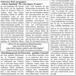 Capture Impfung Schwangerer Frauen