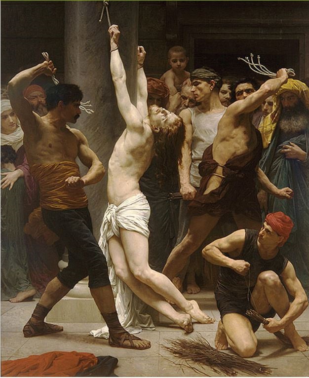 Jesus beaten
