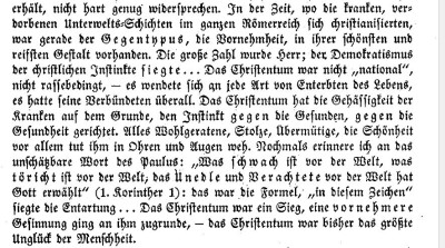 Christentum aus Nietzsche