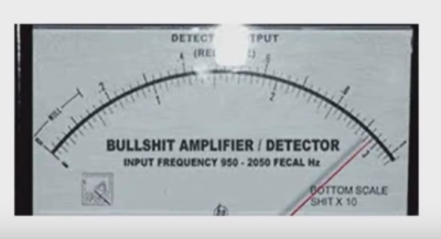 bullshit amplifier detector