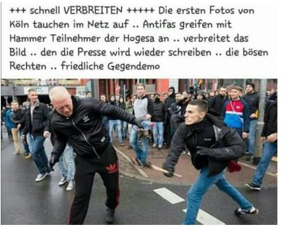 Antifa greifen an