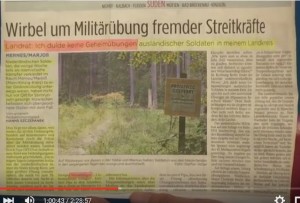 foreign military exercises in germany