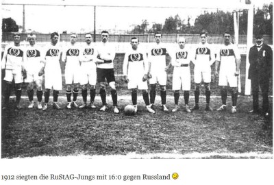 Capture 1912 Fussball 16 zu Null Russland