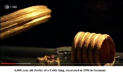 gold jewlry Celtic kings